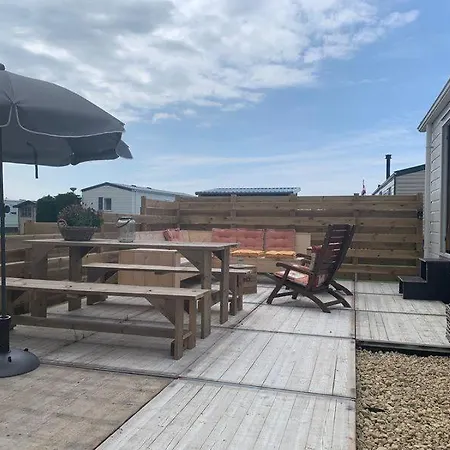Chalet 6 Pers. 20 Meter Direkt Am Wattenmeer Aan Het Water Nr.86 Chalet *
